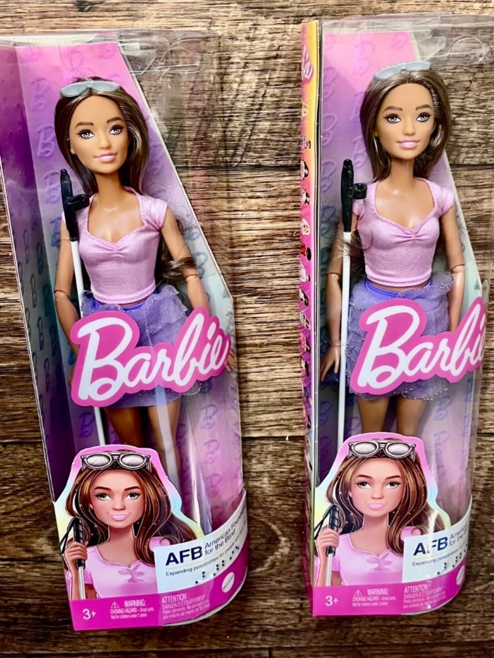 Barbie doll AFB (American Foundation of the Blind)